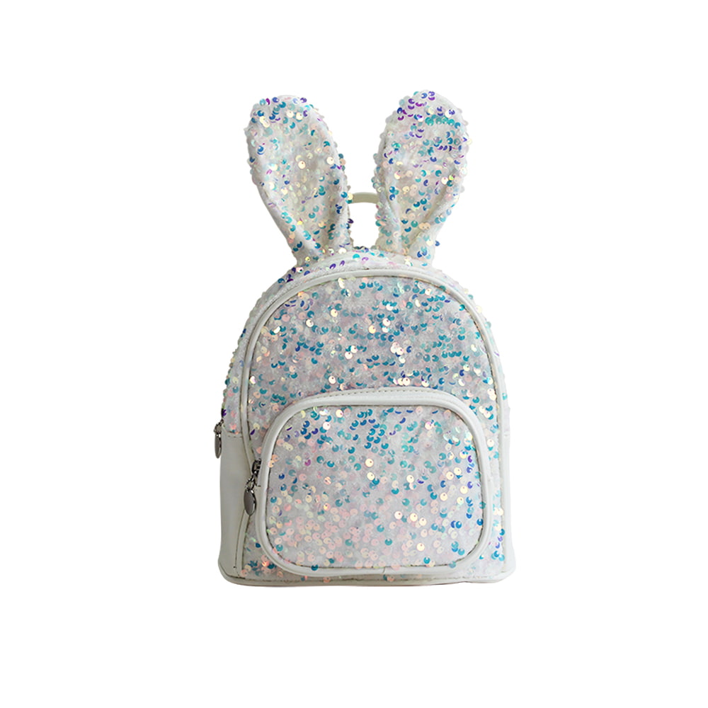 4051-1 Mochilas con lentejuelas Bunny para niñas con estilo