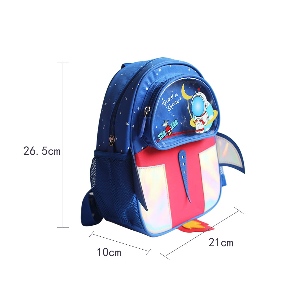 4734 Mochila Infantil Cohete Astronauta Multicolor