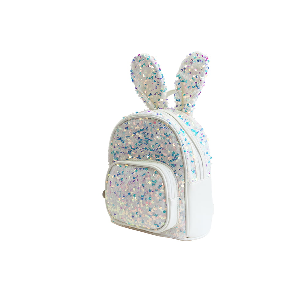 4051-1 Mochilas con lentejuelas Bunny para niñas con estilo