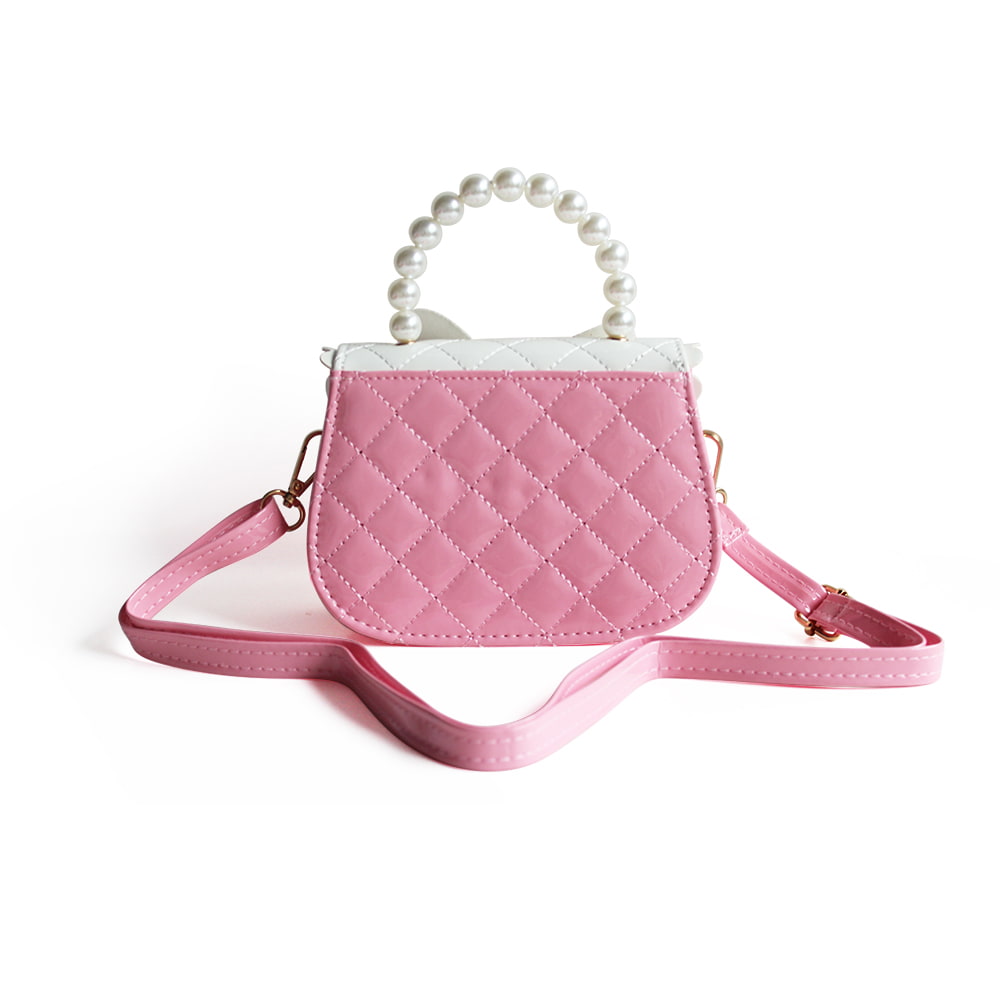 4102 Bolso monedero de PU para niñas pequeñas con mariposa láser