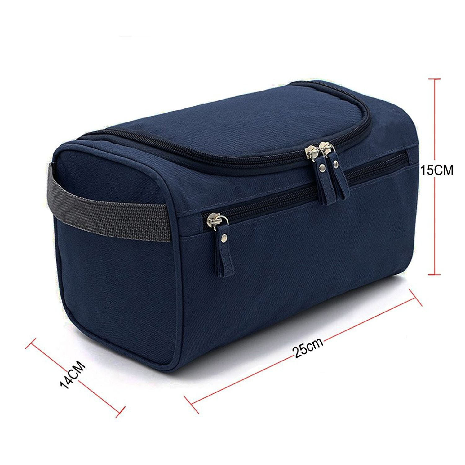 BD-GM114 Bolsa organizadora de artículos de tocador de viaje grande para hombre con gancho