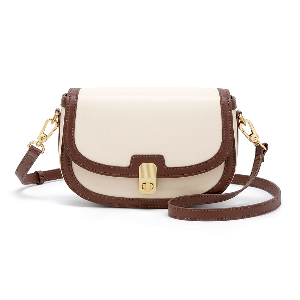 BD-GM143 Bolso bandolera Vintage de piel sintética para mujer, combinable con todo