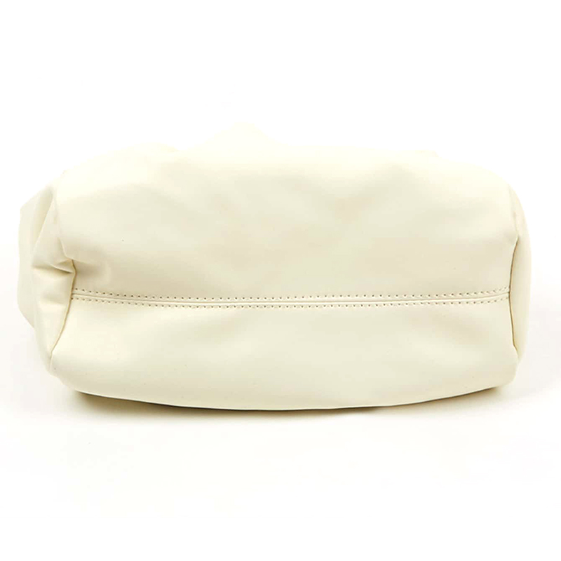 BD-GM148 Bolso de mano beige plisado de ocio PU para las axilas