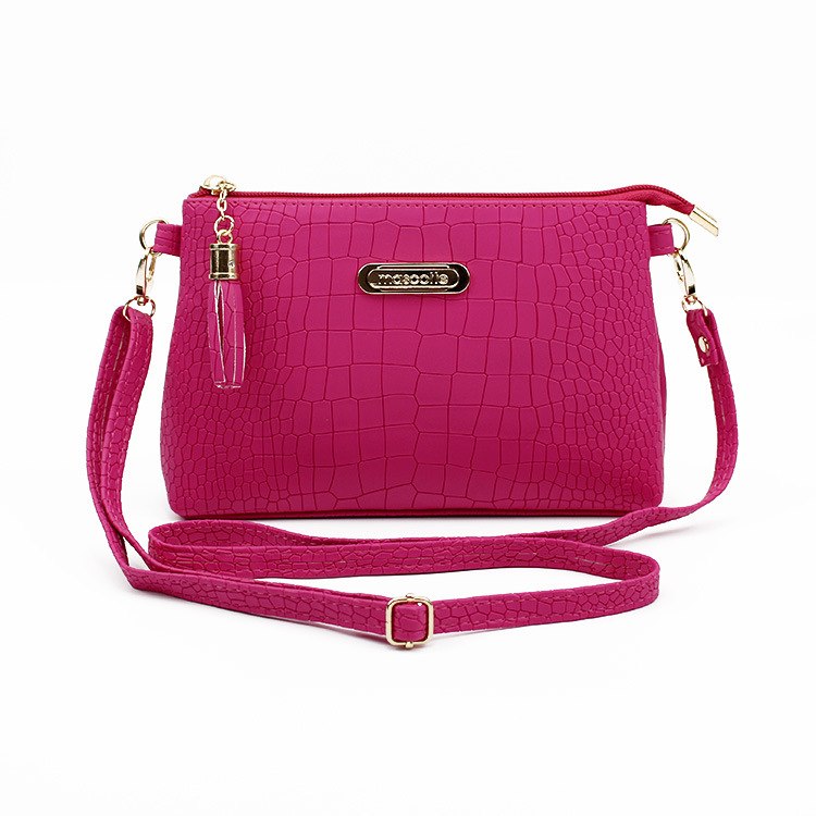 BD-GM153 Bolso bandolera con estampado de cocodrilo para mujer