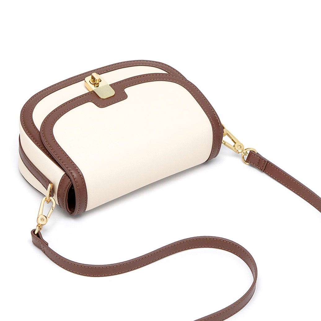 BD-GM143 Bolso bandolera Vintage de piel sintética para mujer, combinable con todo