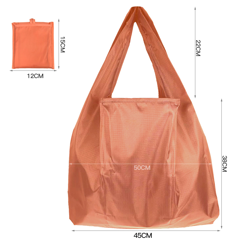 BD-GM170 Bolsa de compras plegable reutilizable de gran capacidad