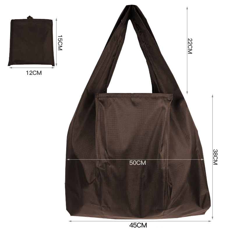 BD-GM170 Bolsa de compras plegable reutilizable de gran capacidad