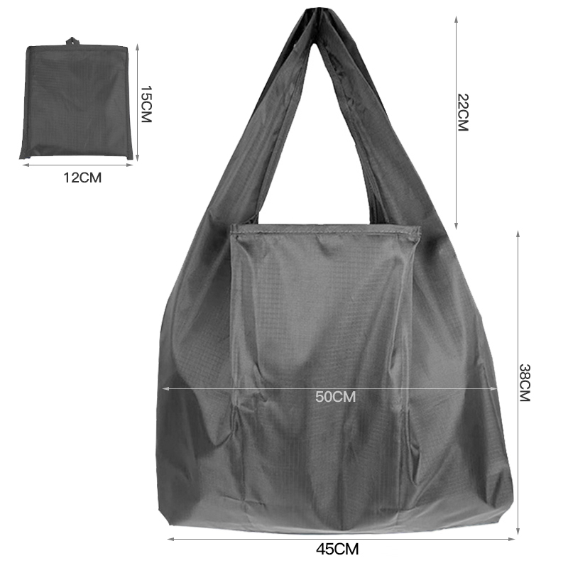 BD-GM170 Bolsa de compras plegable reutilizable de gran capacidad