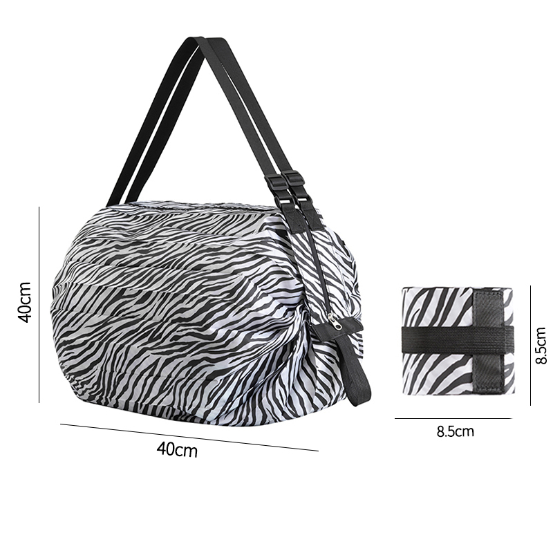 Bolsa de almacenamiento para compras plegable portátil multiusos BD-GM168