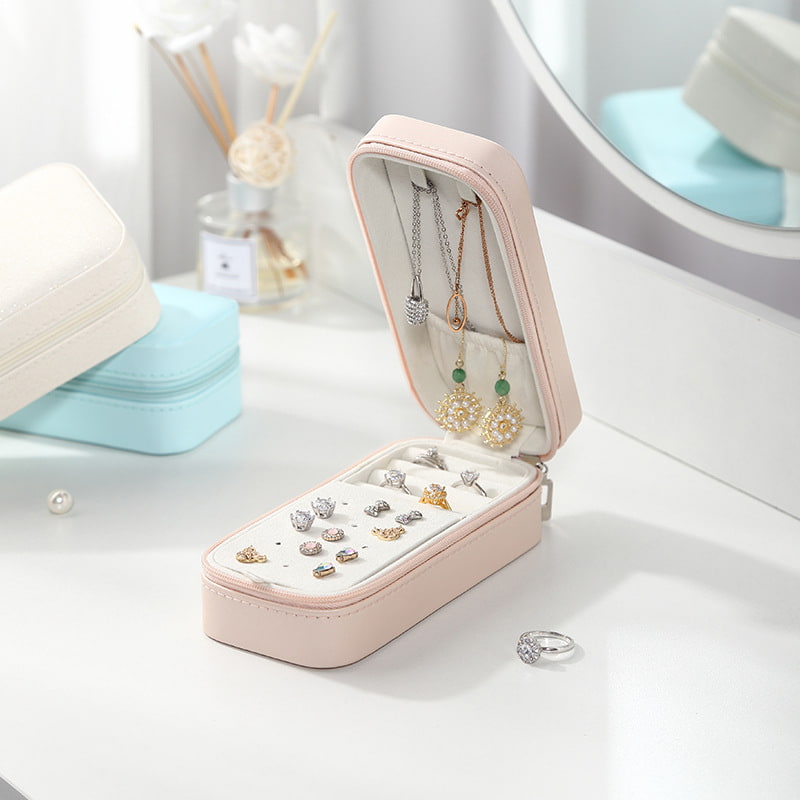 BD-GM56 Mini caja de almacenamiento portátil para exhibición de joyas para mujeres