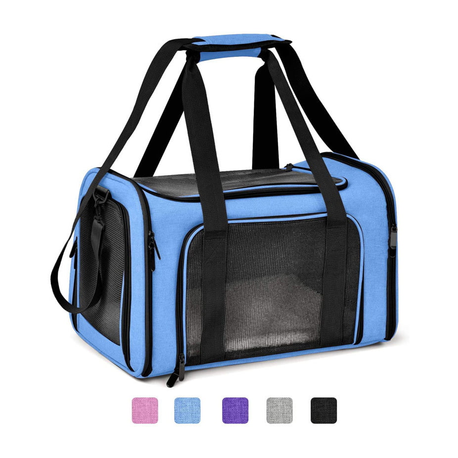 BD-GM63 Bolsa de transporte para mascotas de viaje con un lado cómodo y transpirable