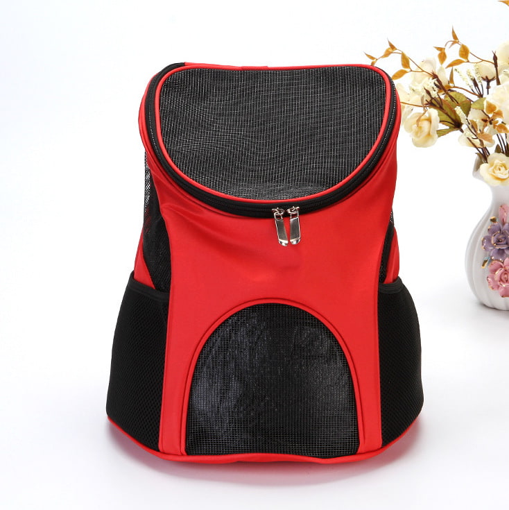 BD-GM66 Mochila cómoda para transportar mascotas de viaje de malla