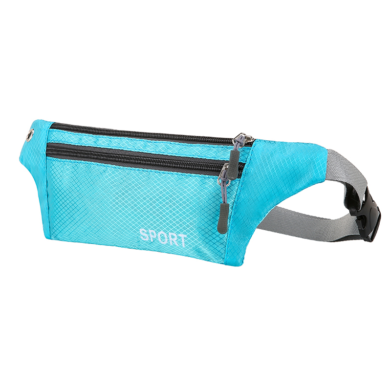 BD-GM98 Bolsa de cintura delgada para deportes de correr impermeable al aire libre