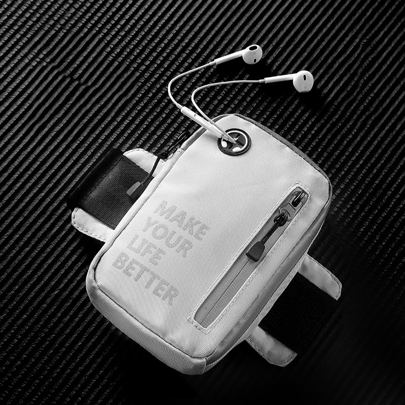 BD-GM88 Bolsa para teléfono con brazalete para correr y orificio para auriculares