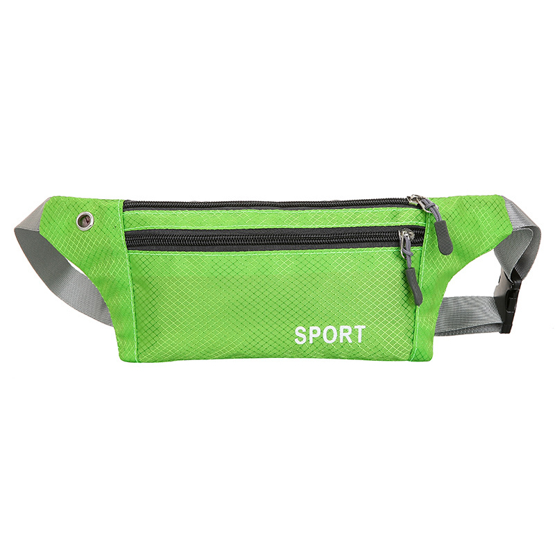 BD-GM98 Bolsa de cintura delgada para deportes de correr impermeable al aire libre