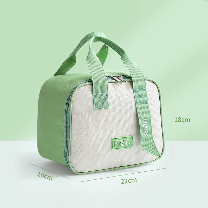 Bolsa térmica para nevera portátil verde BD-GM104 para lonchera