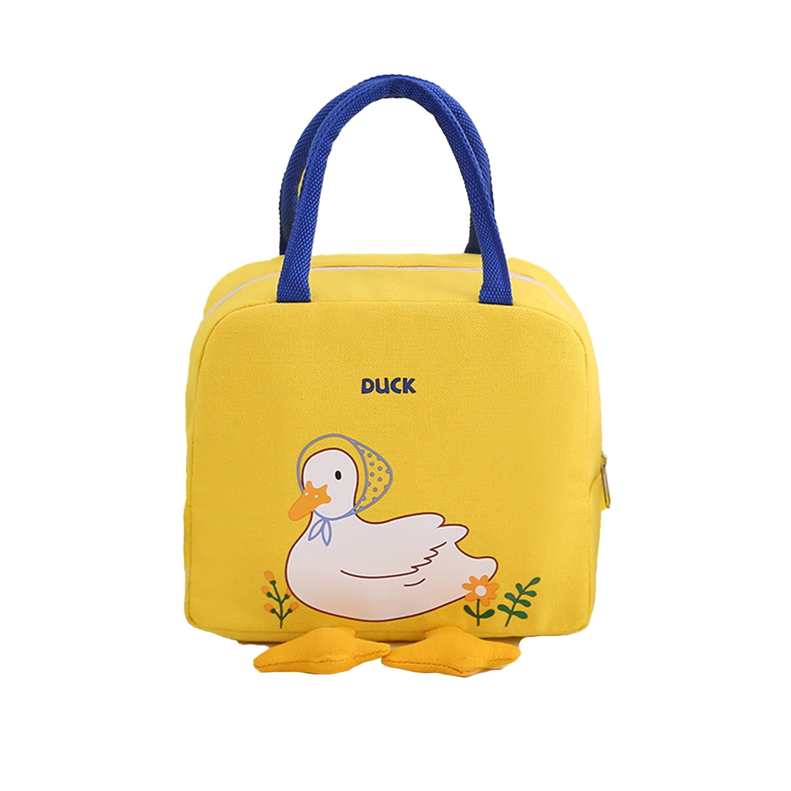 BD-GM106 Bolsa de almuerzo impermeable con lindo patito amarillo