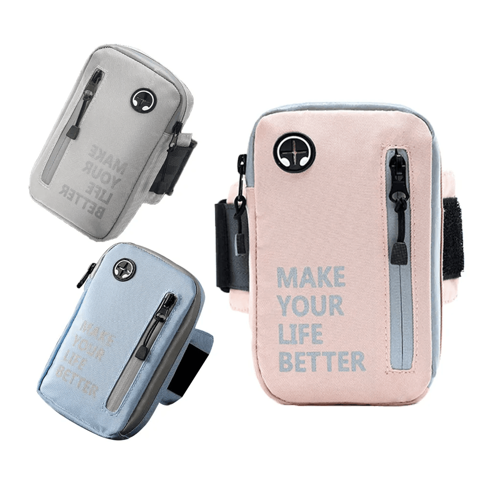 BD-GM88 Bolsa para teléfono con brazalete para correr y orificio para auriculares