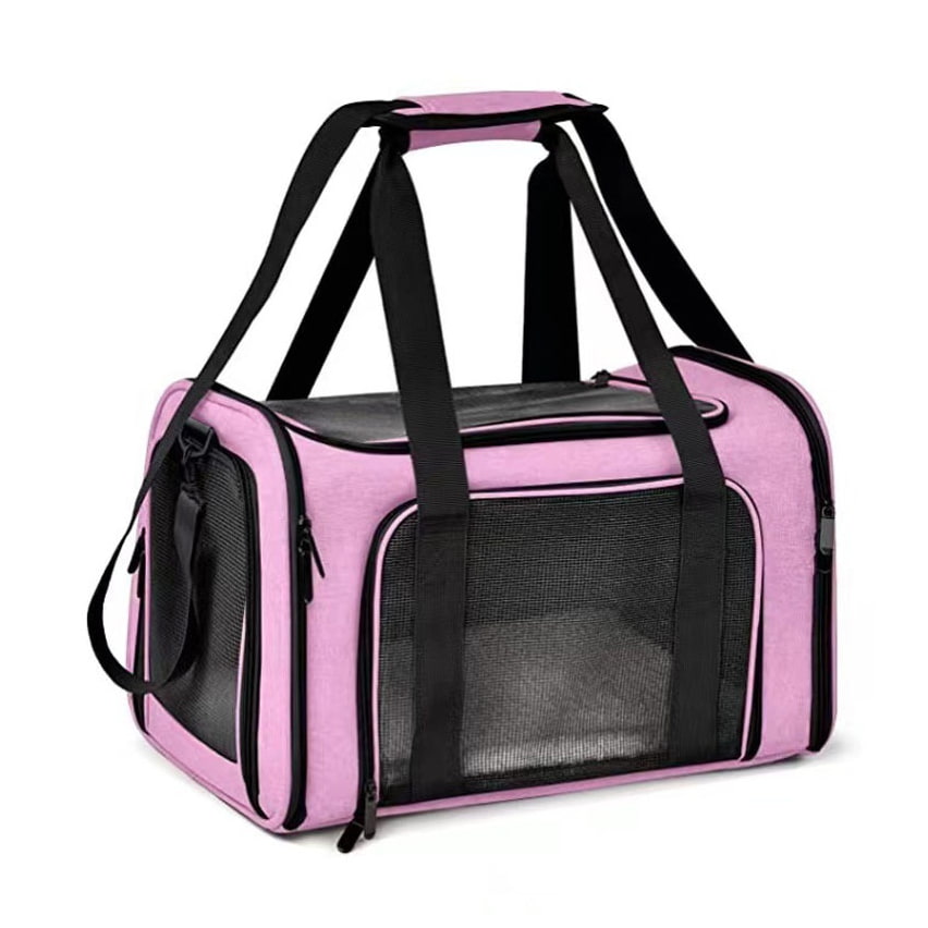 BD-GM63 Bolsa de transporte para mascotas de viaje con un lado cómodo y transpirable