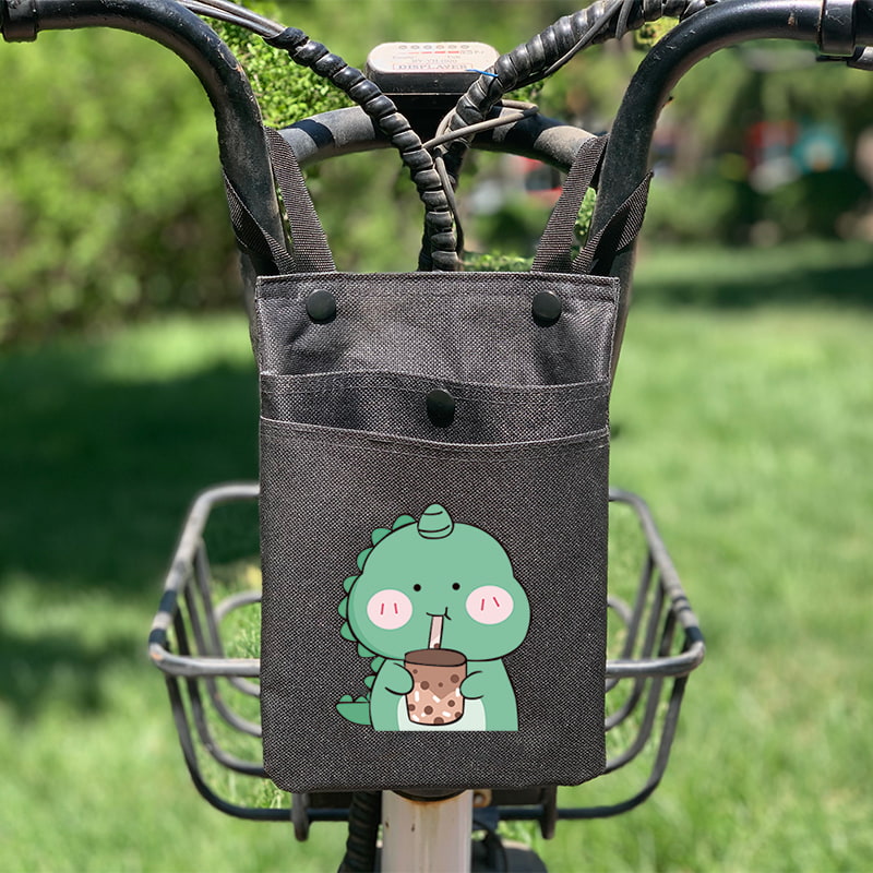 Bolsa de herramientas para bicicleta impermeable con estampado de animales de dibujos animados BD-GM80