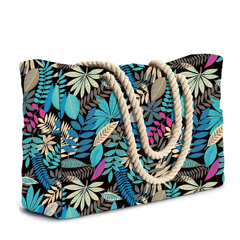 BD-GM37 Bolso de mano de playa de verano a rayas portátil de moda