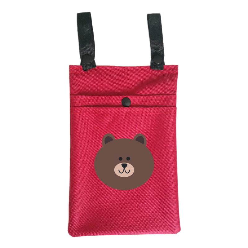 Bolsa de herramientas para bicicleta impermeable con estampado de animales de dibujos animados BD-GM80