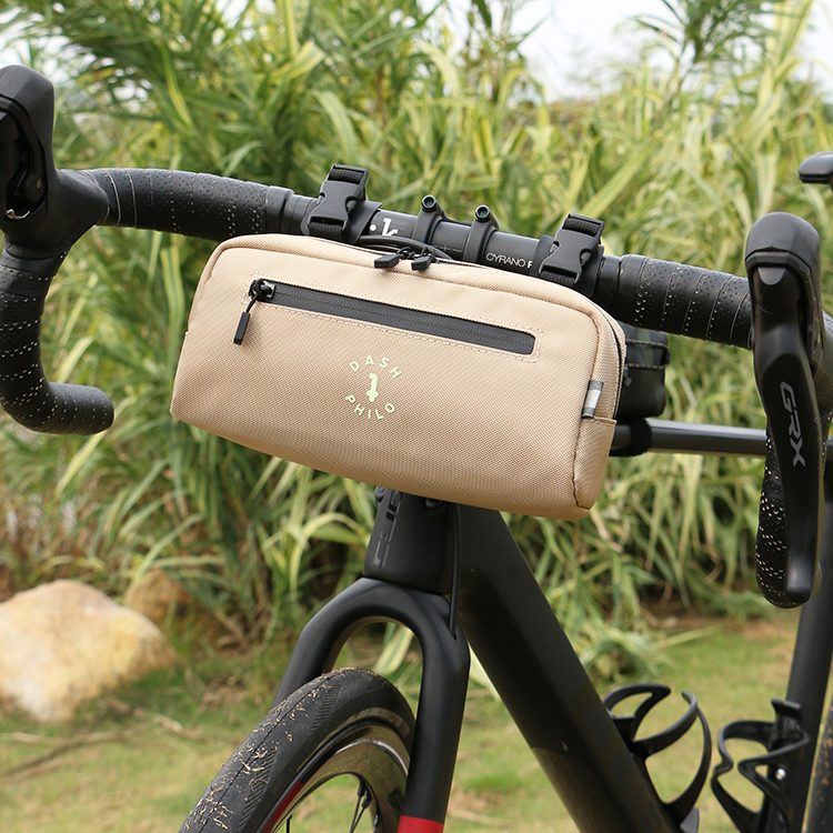 BD-GM77 Bolsa de barril de bicicleta impermeable para exteriores para manillar