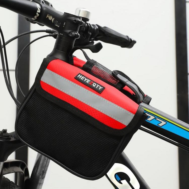 BD-GM72 Bolsa impermeable para sillín de bicicleta con barra delantera de tamaño pequeño