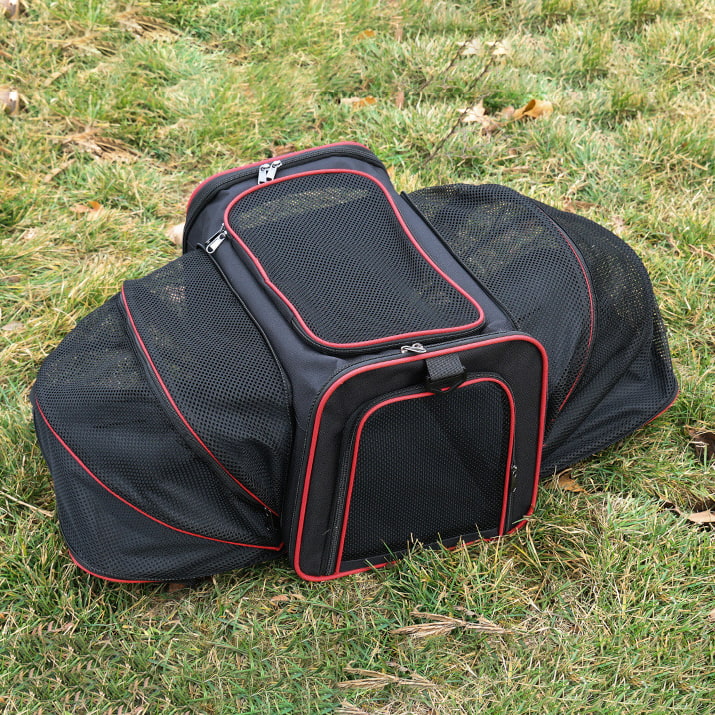 BD-GM60 Bolsa de hombro plegable para transportar gatos al aire libre