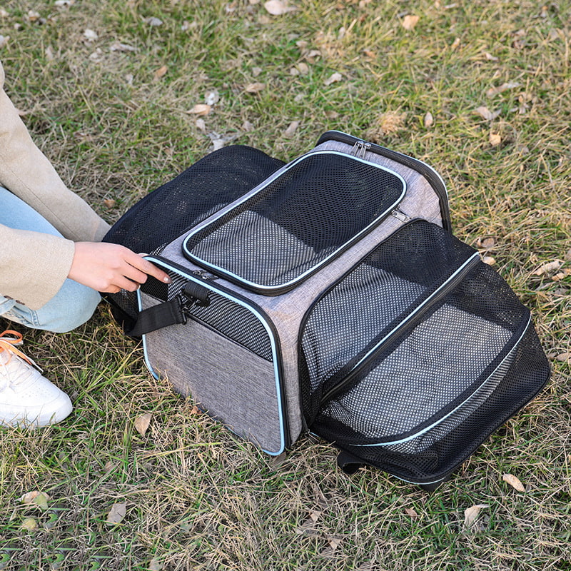 BD-GM60 Bolsa de hombro plegable para transportar gatos al aire libre